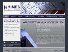 Tablet Screenshot of himesassociates.com